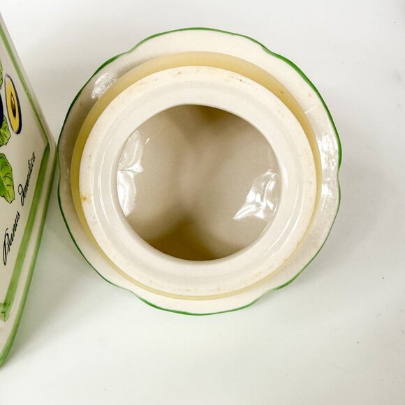 Villeroy and Boch French Garden Prunus Domestica Plum Porcelain Canister Jar - Picture 7 of 8